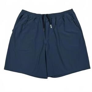 Hill City Mens Blue Athletic Woven Shorts Size XL